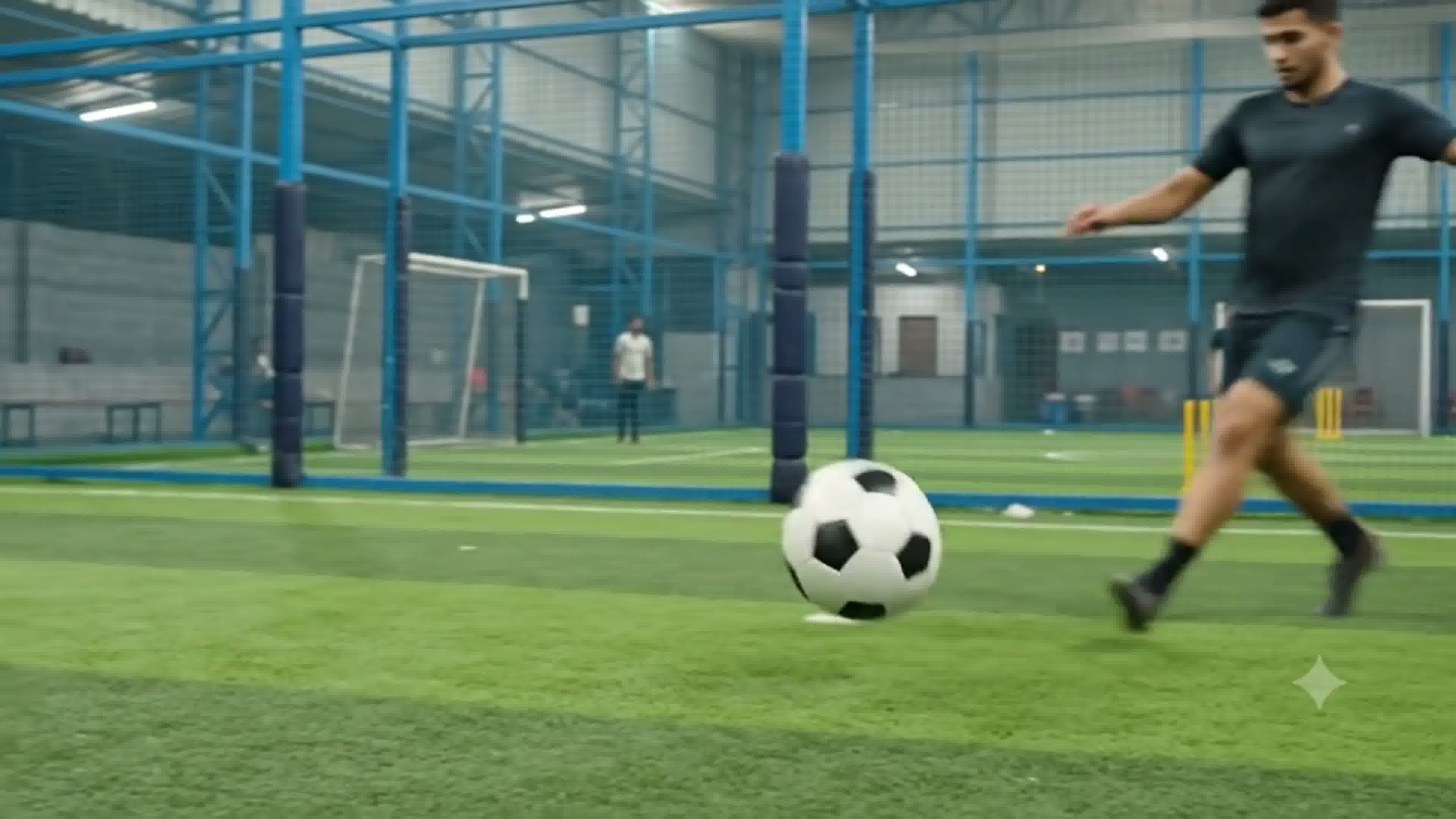 Football action at PLAYX